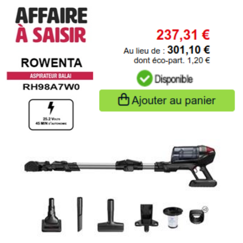 ASPIRATEUR ROWENTA
